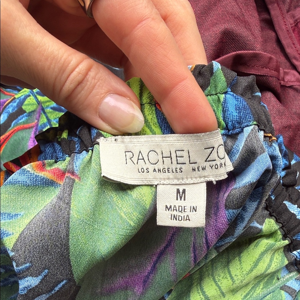 Rachel Zoe Multicolor Off-Shoulder Blouse - Picture 5 of 8